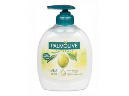 116928 1 palmolive tekute mydlo s pumpickou 300 ml oliva milk