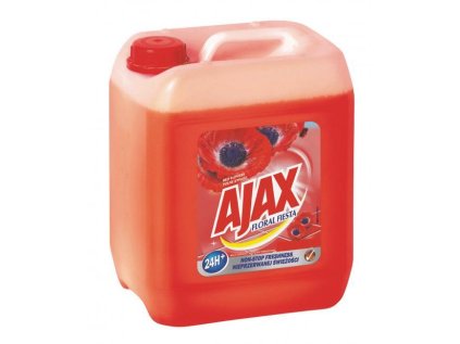 116994 1 ajax na podlahy floral fiesta 5 l red flowers cerveny