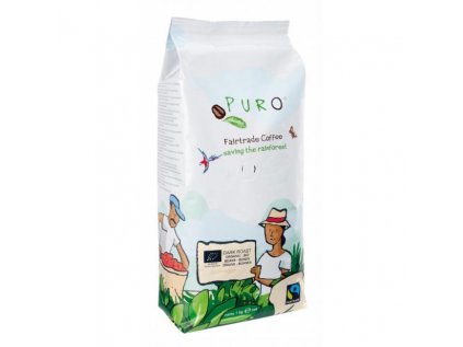 142458 1 kava fairtrade puro dark roast zrnkova 1 kg