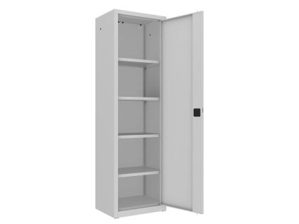 Univerzálna skriňa Sbm 201 (color_body RAL 7035, svetlošedá, color_door RAL 7035, svetlošedá)