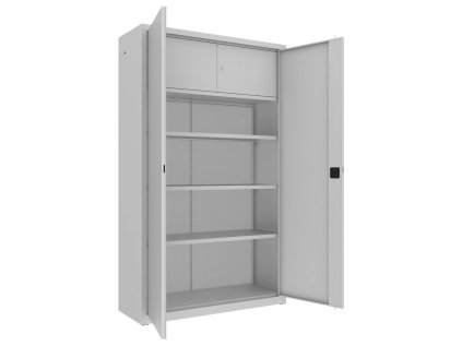 Univerzálna skriňa Sbm 213 (color_body RAL 7035, svetlošedá, color_door RAL 7035, svetlošedá)