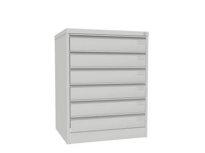 Kartotéka Szk 203 (color_body RAL 7035, svetlošedá, color_door RAL 7035, svetlošedá)