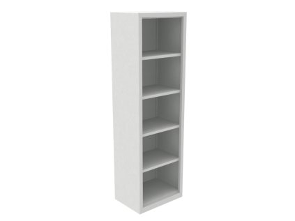 Uzavretý regál RZ 201 (color_body RAL 7035, svetlošedá)