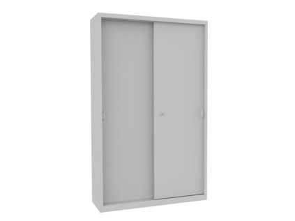 Skriňa s posuvnými dverami Sbm 220 (color_body RAL 7035, svetlošedá, color_door RAL 7035, svetlošedá)