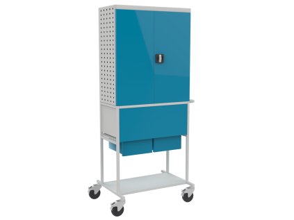 Vozík SzwG 43 (color_body RAL 7035, svetlošedá, color_door RAL 7035, svetlošedá)