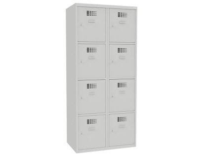 Skriňa Sus 424 W (color_body RAL 7035, svetlošedá, color_door RAL 7035, svetlošedá)