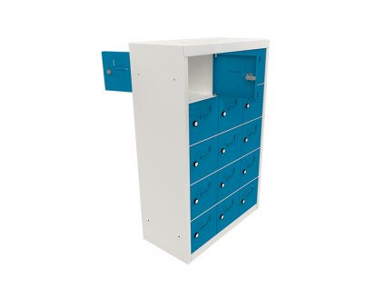 Skriňa na cennosti Sus 235 p (color_body RAL 7035, svetlošedá, color_door RAL 7035, svetlošedá)