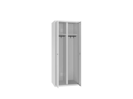 Šatník MSU 83 (color_body RAL 7035, svetlošedá, color_door RAL 7035, svetlošedá)