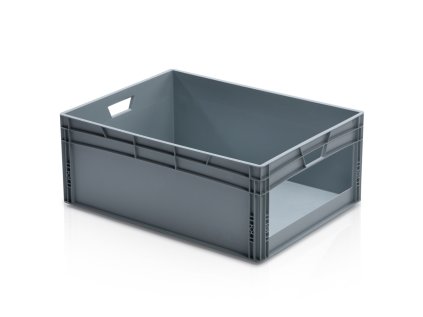 Veľký kontajner s okienkom 80x60x32 cm