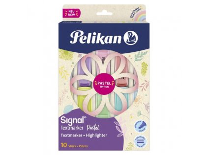 183699 sada zvyraznovacov pelikan signal pastel 10s