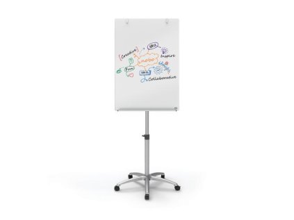 185649 skleneny flipchart nobo diamond 700x1000 mm