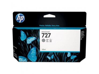 194790 atramentova napln hp b3p24a hp 727 pre designjet t920 t1500 t2500 grey 130 ml