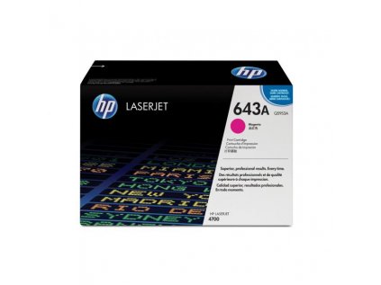 194943 toner hp q5953a hp 643a pre color laserjet 4700 magenta 10 000 str