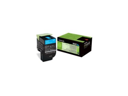 195195 toner lexmark 802c pre cx310 cx410 cx510 cyan 1 000 str