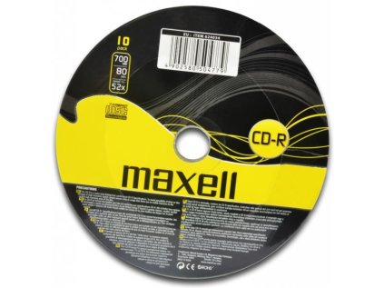 195753 cd r maxell 700mb 52x 10ks cake