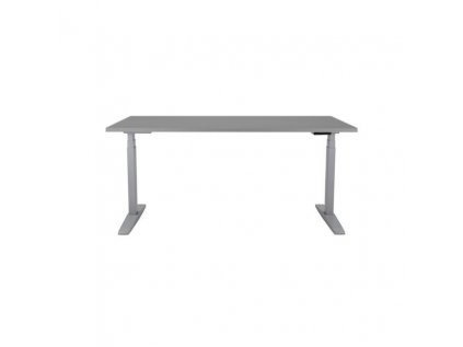 200910 vyskovo nastavitelny stol basic 1 motorovy 160x80 cm podnoz siva doska siva