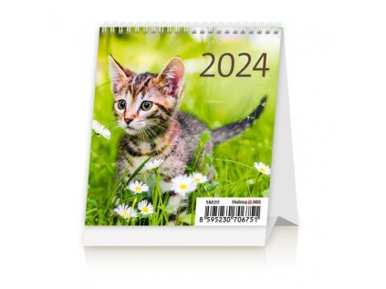 201534 stolovy kalendar minimax kittens 2024