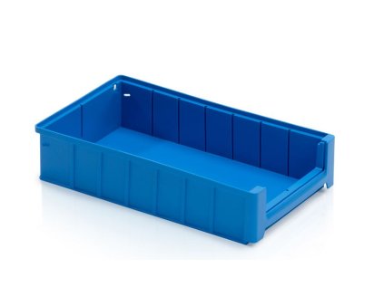Široký regálový zásobník 40x23,4x9 cm pre veľkoobjemové triedenie