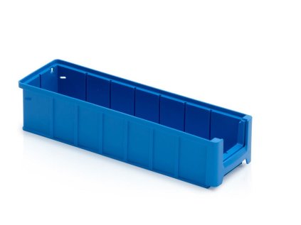 Dlhá regálová prepravka 40x11,7x9 cm pre hlboké regály (40 cm)