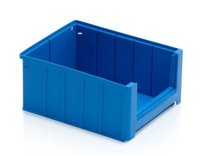 Vysoký regálový box 30x23,4x14 cm pre objemnejšie súčiastky v sklade