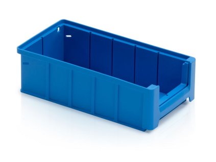 Široká regálová prepravka 30x15,6x9 cm pre prehľadné skladovanie v skladoch
