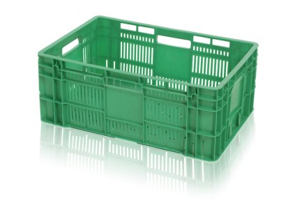 Vysoká prepravka na zeleninu 60x40x24 cm pre objemnejšie druhy plodov.