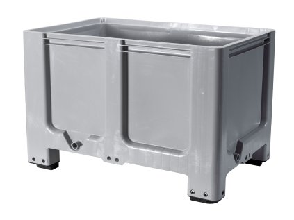 Plastový box 120x80x80 cm, 4 nohy, nosnosť 400 kg