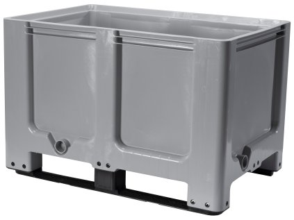 Paletový kontajner 120x80x80 cm s 2 lyžinami