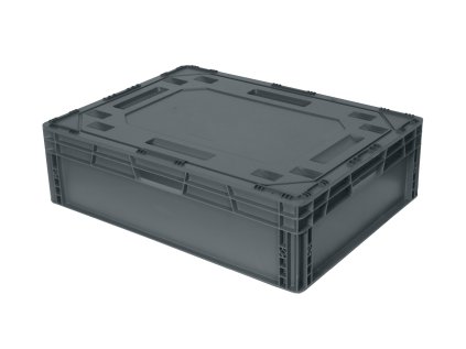 Veľká euro prepravka 80x60x23 cm s vekom