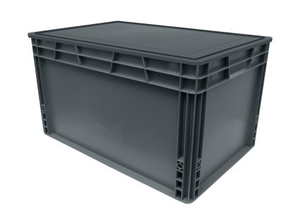 Vysoká prepravka 60x40x34 cm s vekom