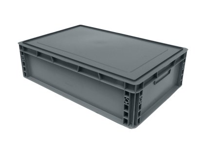 Prepravka s vekom 60x40x17 cm, zatvorená