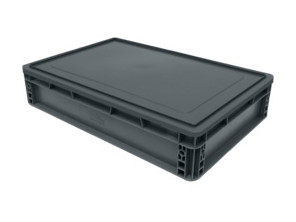 Euro prepravka 60x40x12 cm s vekom