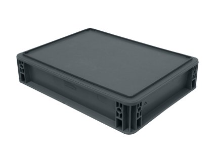 Nízka prepravka s vekom 40x30x9,5 cm