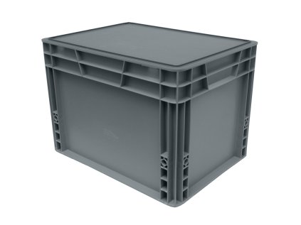 Vysoká prepravka s vekom 40x30x29 cm