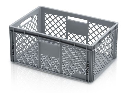 Vysoká perforovaná prepravka 60x40x27 cm