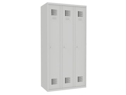 Šatník Sum 330 W lx (color_body RAL 7035, svetlošedá, color_door RAL 7035, svetlošedá)