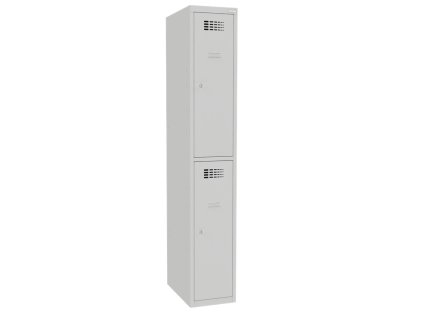 Šatník Sus 312 W lx (color_body RAL 7035, svetlošedá, color_door RAL 7035, svetlošedá)
