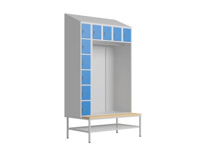 Skriňa Szos 10 (color_body RAL 7035, svetlošedá)