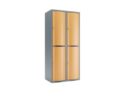 Šatník MSus 322 (color_body RAL 7035, svetlošedá, color_door RAL 7035, svetlošedá)