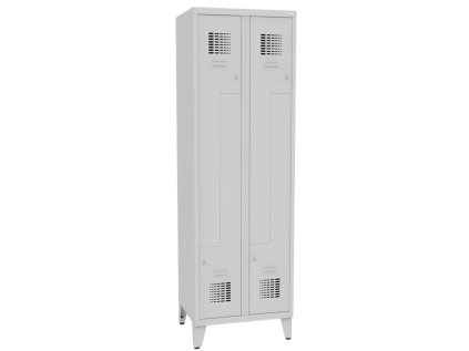 Šatník Sul 32 Wn (color_body RAL 7035, svetlošedá, color_door RAL 7035, svetlošedá)