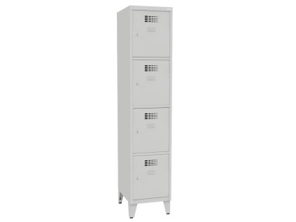 Skriňa Sus 414 Wn (color_body RAL 7035, svetlošedá, color_door RAL 7035, svetlošedá)