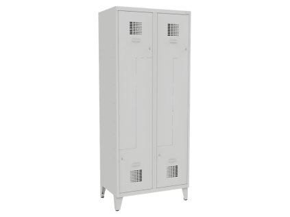 Šatník Sul 42 Wn (color_body RAL 7035, svetlošedá, color_door RAL 7035, svetlošedá)