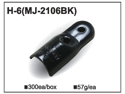 Kovová spojka MJ-2106 (H-6) (Prevedenie (farba): Black)
