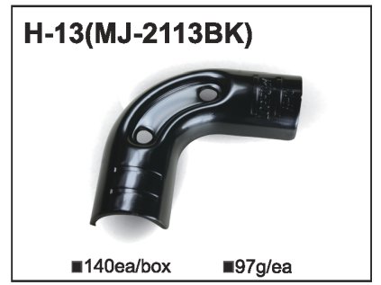 Kovová spojka MJ-2113 (H-13) (Prevedenie (farba): Black)