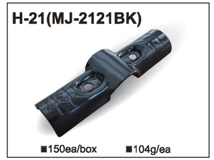 Kovová spojka MJ-2121  (H-21) (Prevedenie (farba): Black)