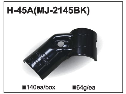 Kovová spojka MJ-2145 (H-45A) (Prevedenie (farba): Black)