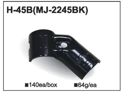 Kovová spojka MJ-2245  (H-45B) (Prevedenie (farba): Black)