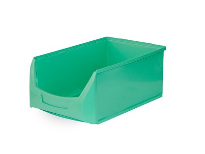 Zelený plastový box typ D na objemný materiál