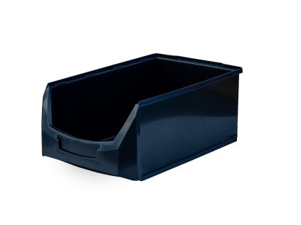 Čierna skosená prepravka D - najlacnejší veľký box