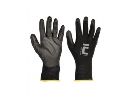 91206 1 rukavice nylonove bunting black vel 8 m